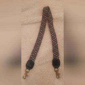 Clare V Multi Braided Shoulder Strap with Gold Hardware